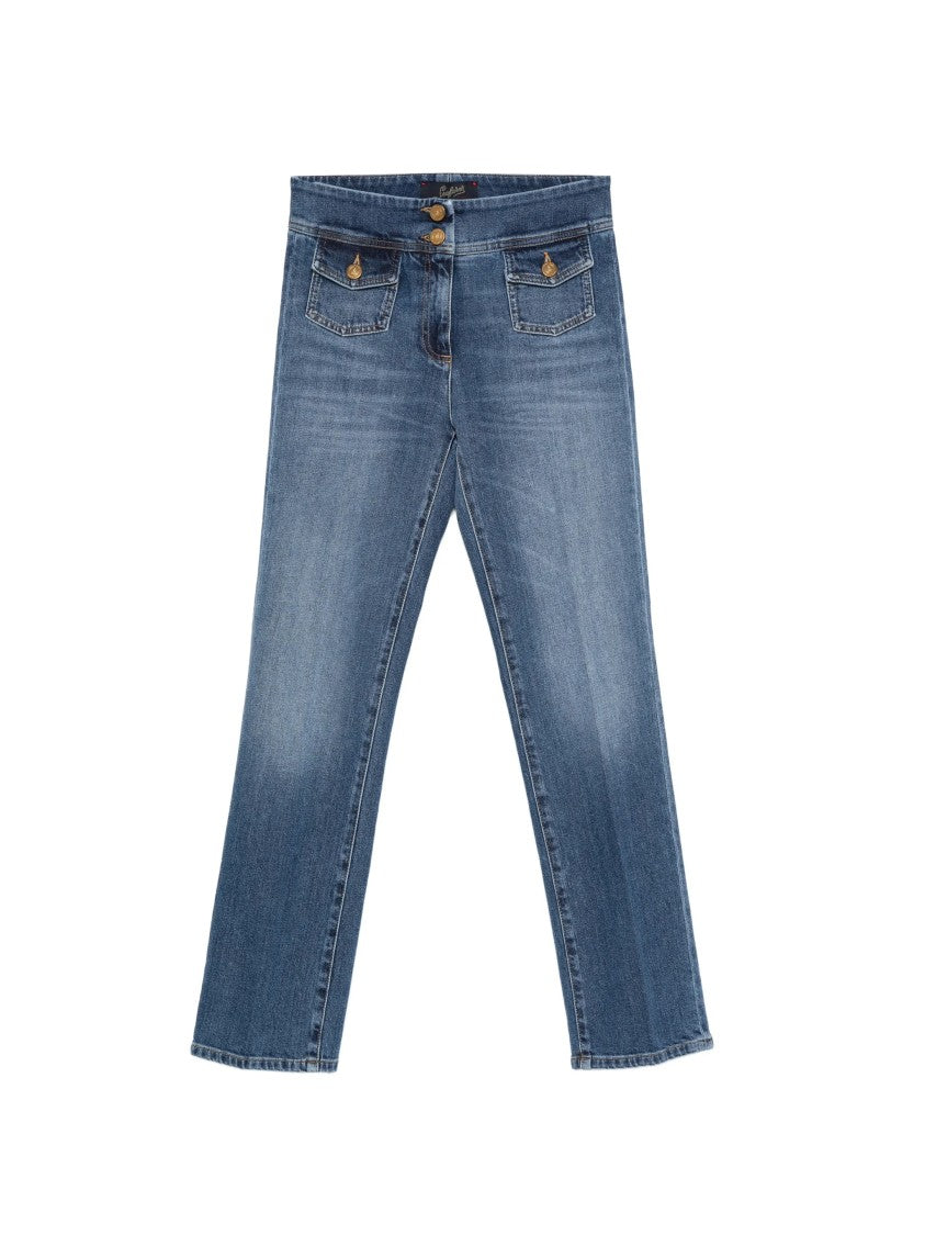 Seafarer Classic Blue Pantalone Emil Cropped Jeans