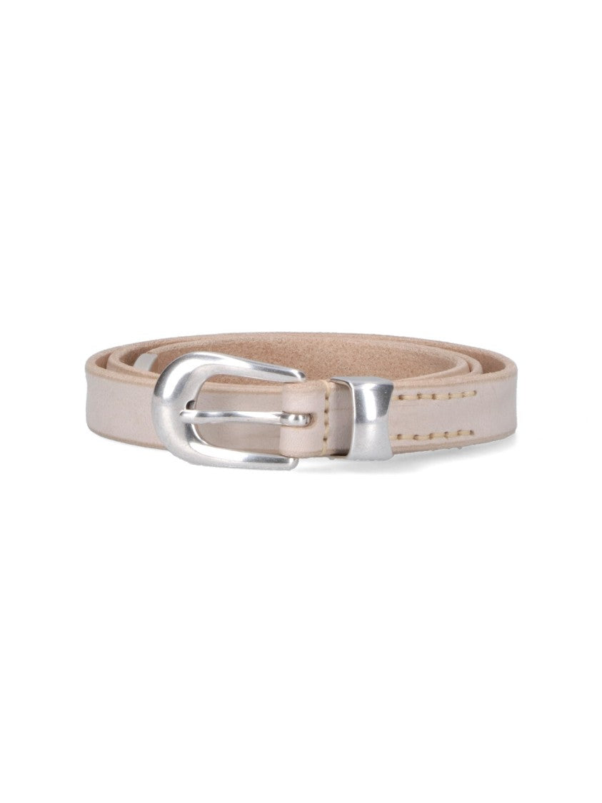 Our Legacy Suede Belt – Cream