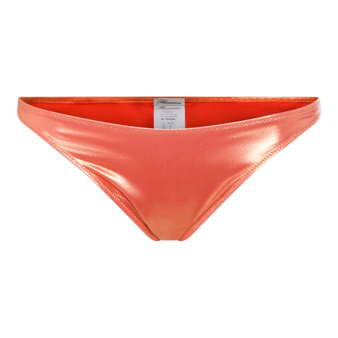 Blumarine Smooth Silhouette Bottom Bikini With Refined Tailoring