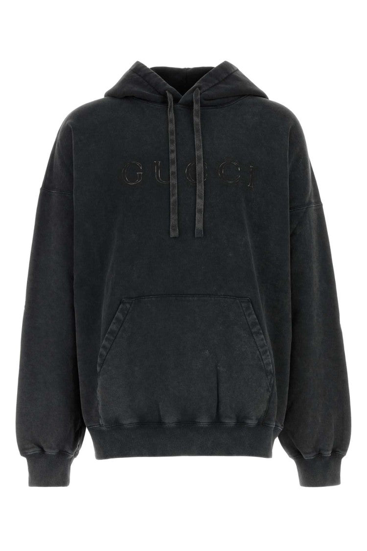 Gucci Charcoal Cotton Sweatshirt
