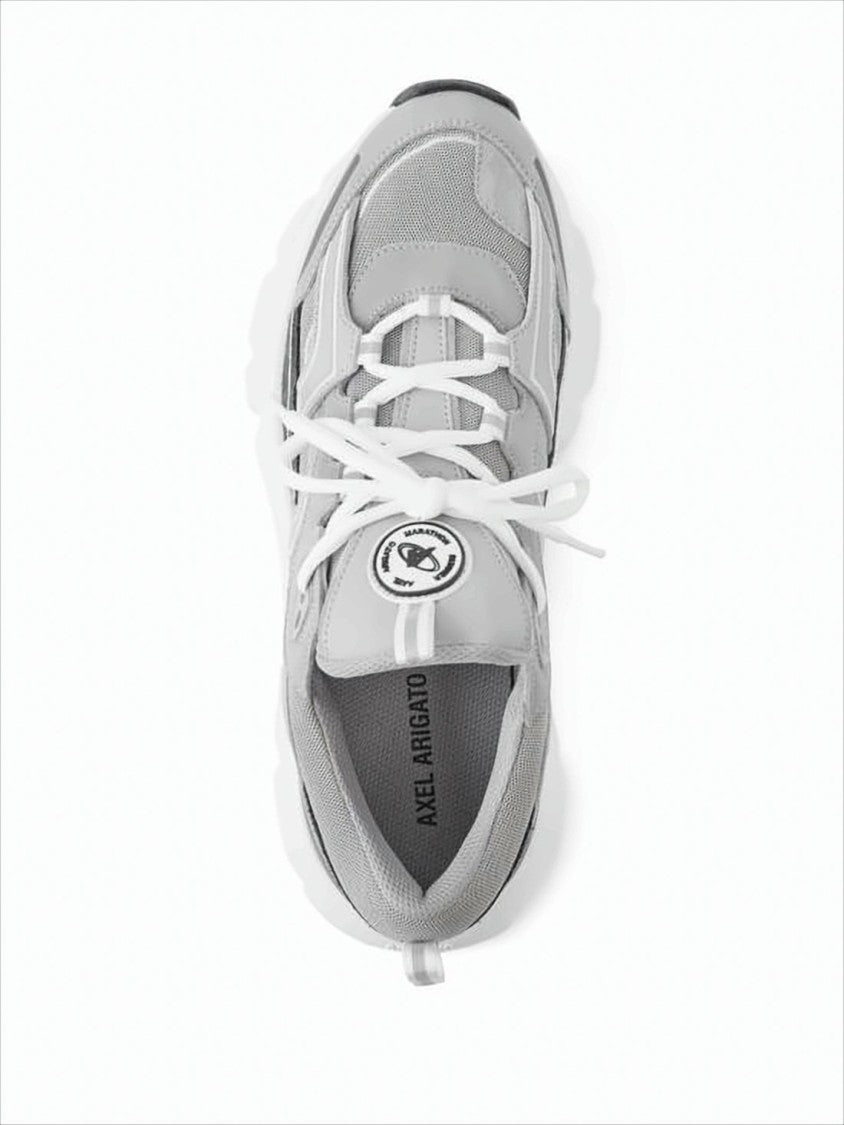 Axel Arigato Layered Grey And Black Sneakers With Chunky Sole