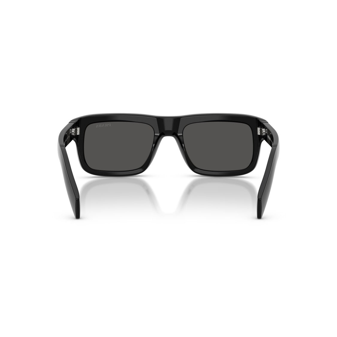 Prada 0Pr D11s Rectangular Black Acetate Sunglasses