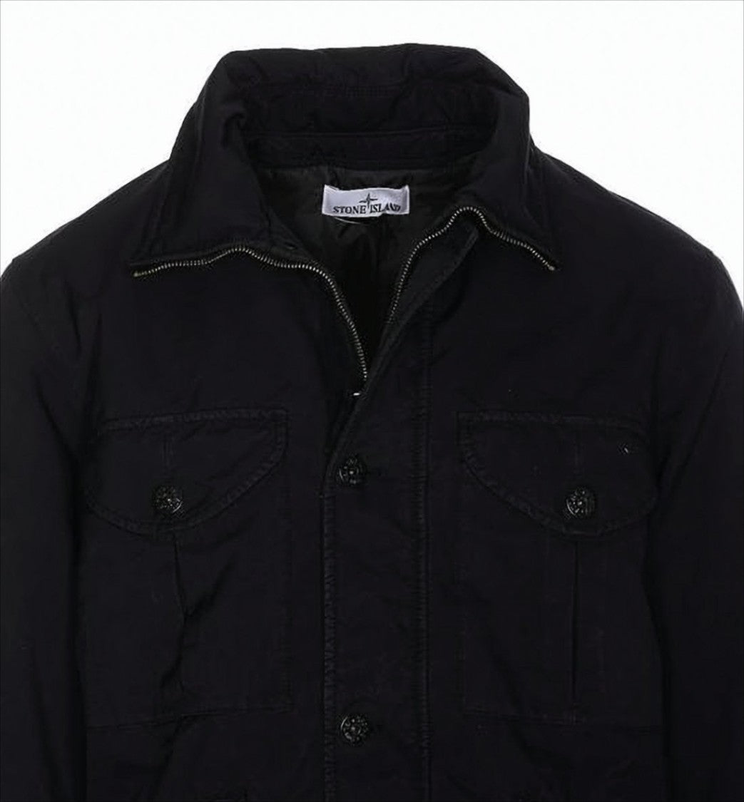 Stone Island High Collar Padded Utility Jacket
