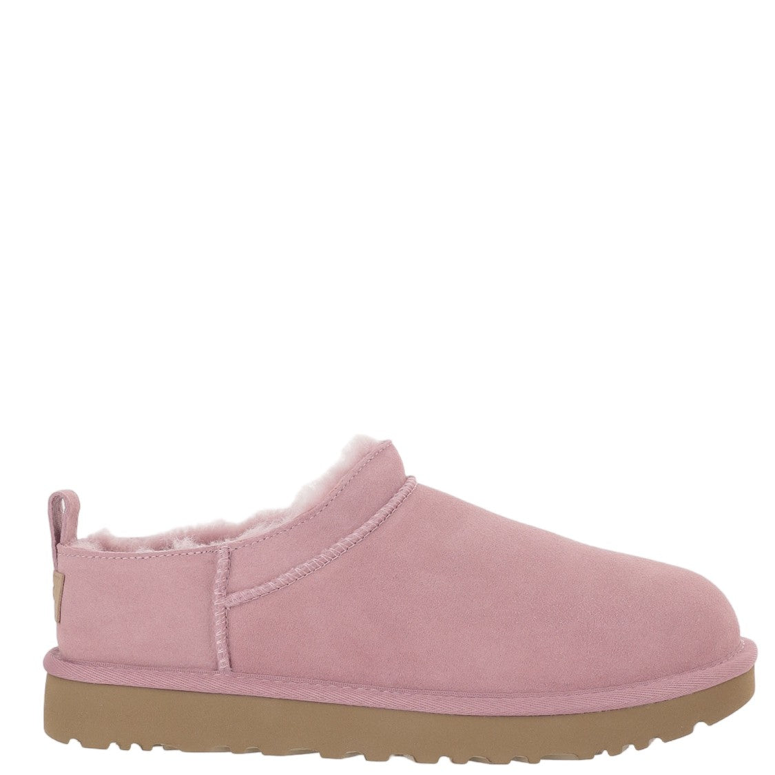 Ugg Micro Ankle Boots With Soft Suede Exterior And Round Toe Design