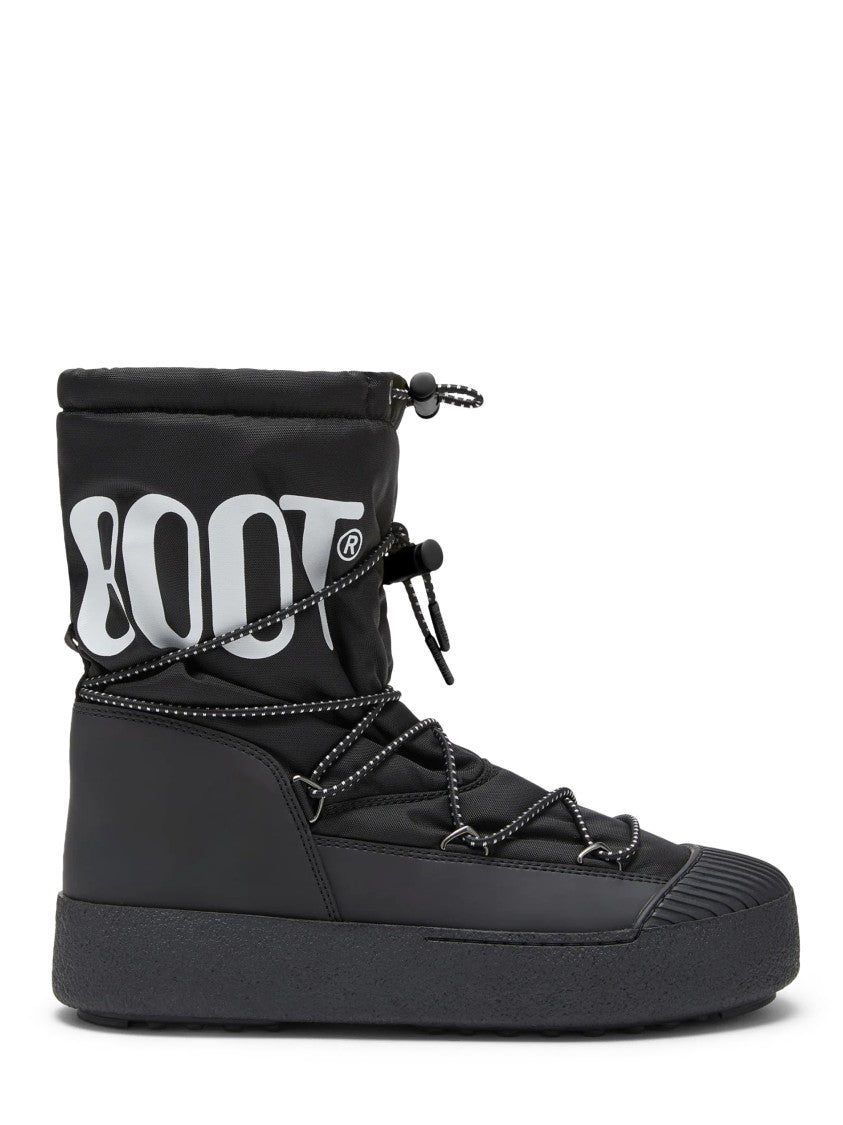 Moon Boot High-Top Casual Boots With Padded Nylon Upper
