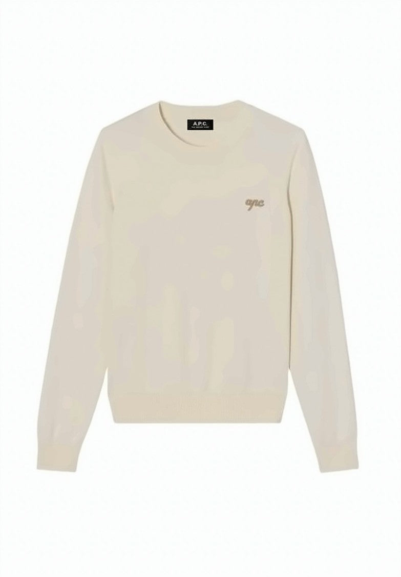 A.P.C. Cotton Sweater With Subtle Logo