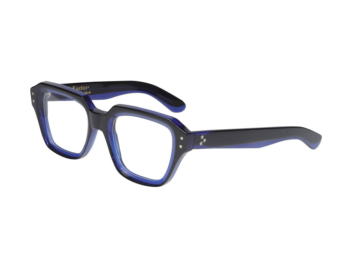 Kador Smoke Gradient Oversized Square Eyeglasses