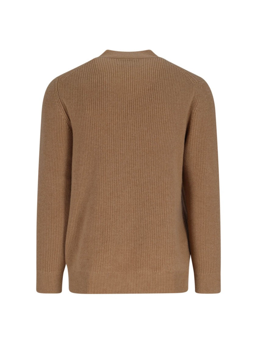 Ballantyne Wool Cardigan – Beige