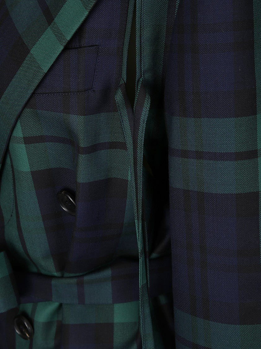 Setchu Double-Breasted Wool Jacket