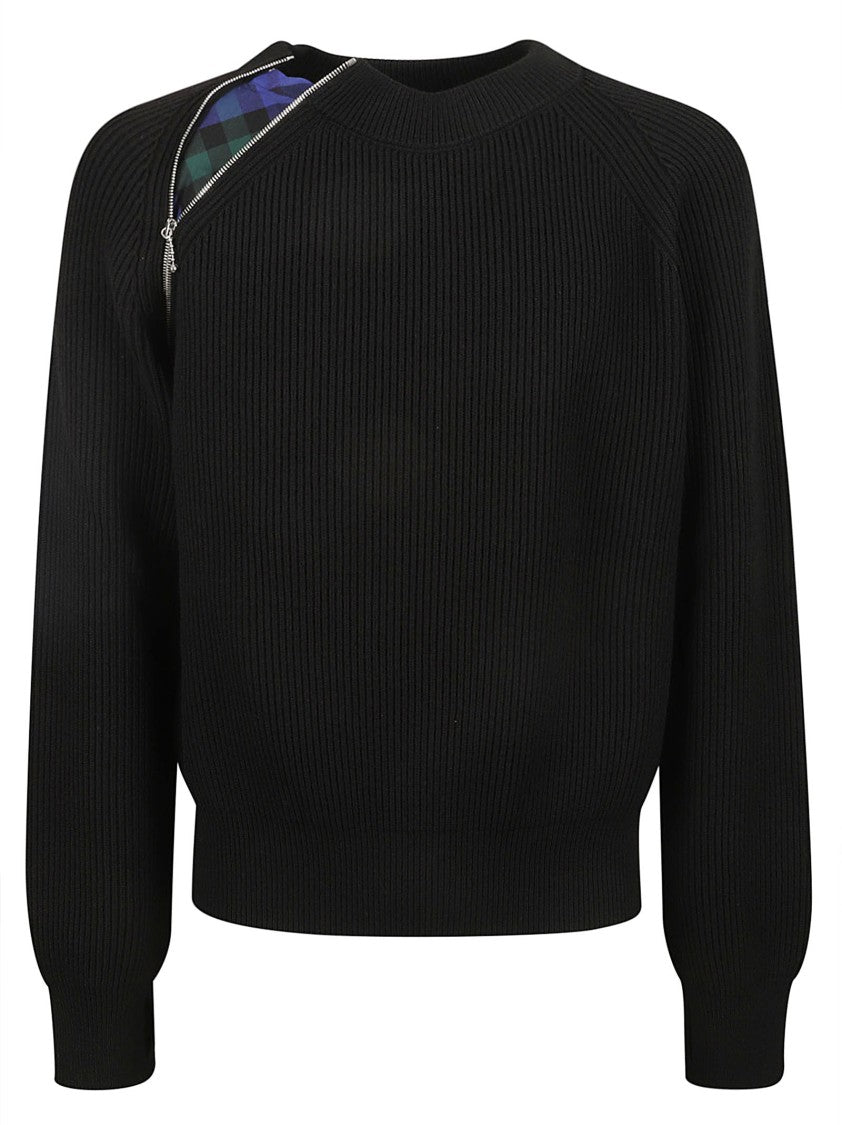 Burberry Ribbed Merino Wool Sweater