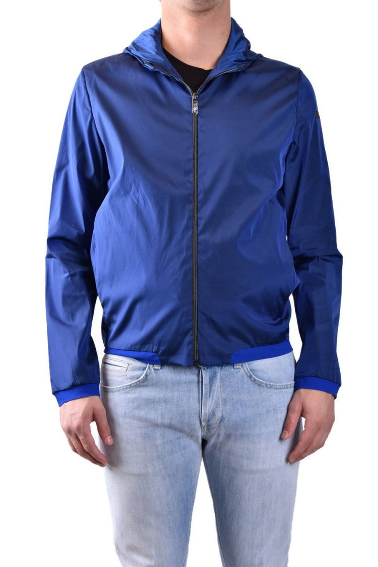Rrd Fitted Blue Zip-Up Sweatshirt
