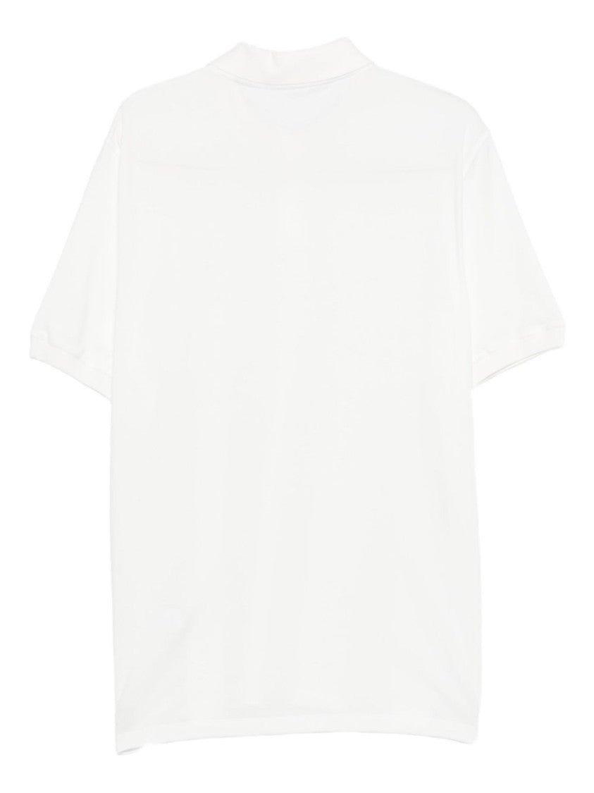 Brunello Cucinelli Classic Beige Polo With Traditional Collar