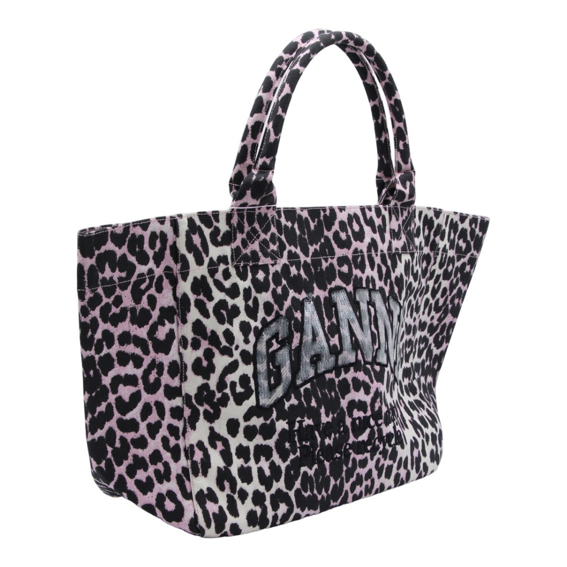 Ganni Structured Modern Handbag With Clean Lines