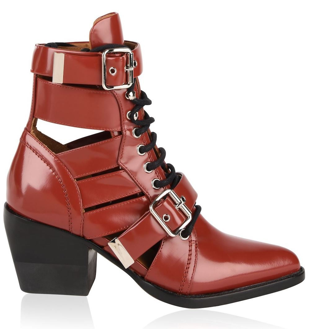 Chloé Rylee Medium Cut-Out Boots