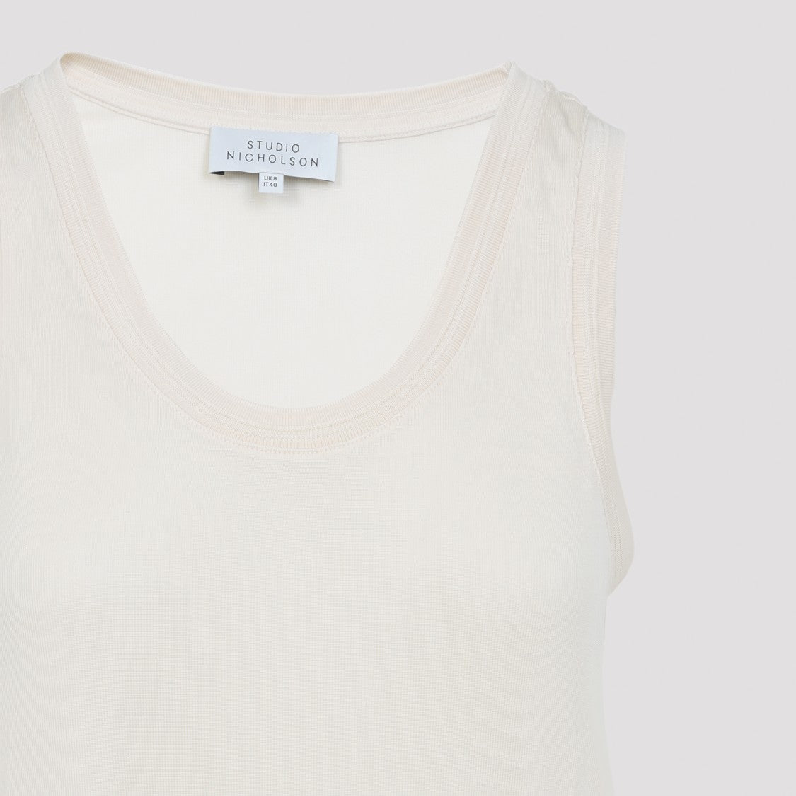 Studio Nicholson Relaxed-Fit Sleeveless Lyocell Top With Side Slits