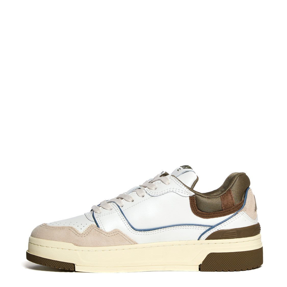 Autry Crafted Leather And Suede Low-Top Sneakers