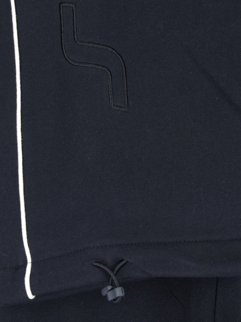 Fear Of God Essentials Dark Blue Relaxed Contrast Piping Trousers
