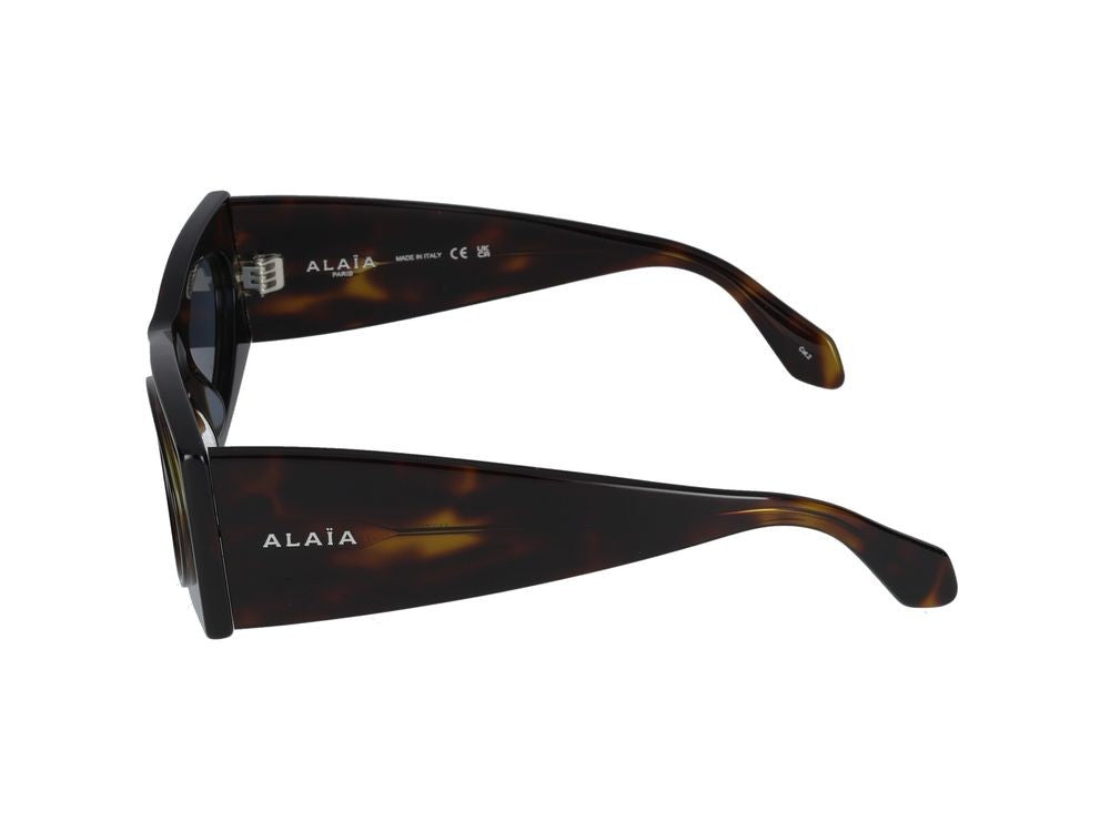 Azzedine Alaïa Sunglasses Aa0085s 004 Havana Havana Blue 57/19/140