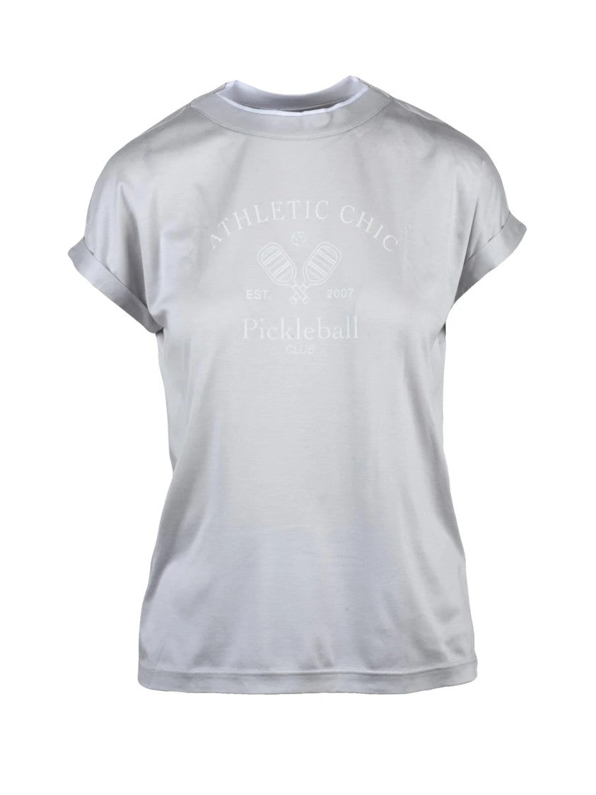 Eleventy Red Lyocell Cotton T-Shirt