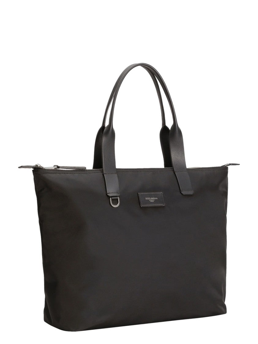 Dolce & Gabbana Adamo Large Structured Tote Bag