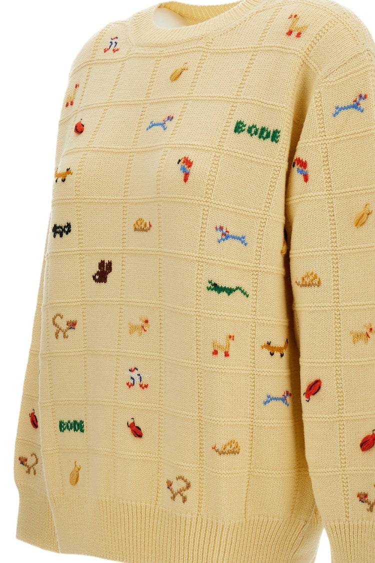 Bode New York Zoologist Pullover