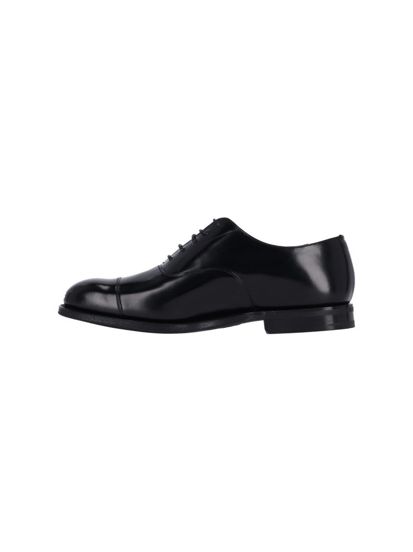 Church's Black Consul Polished Leather Derby Shoes