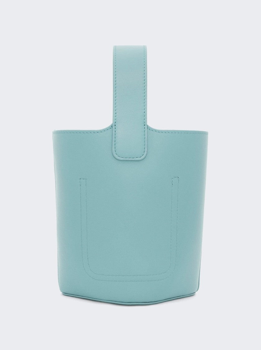 Loewe Mini Pebble Bucket Bag Water