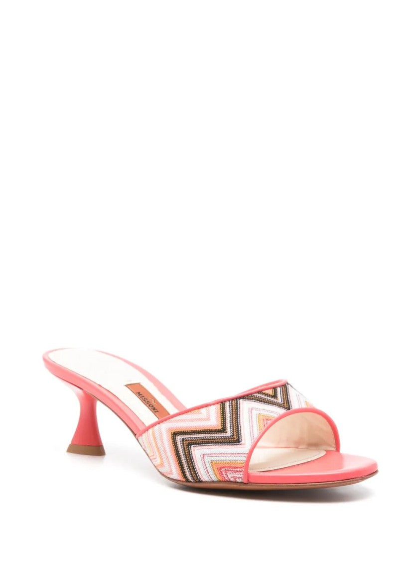 Missoni Open-Toe Minimalist Straps Sandals