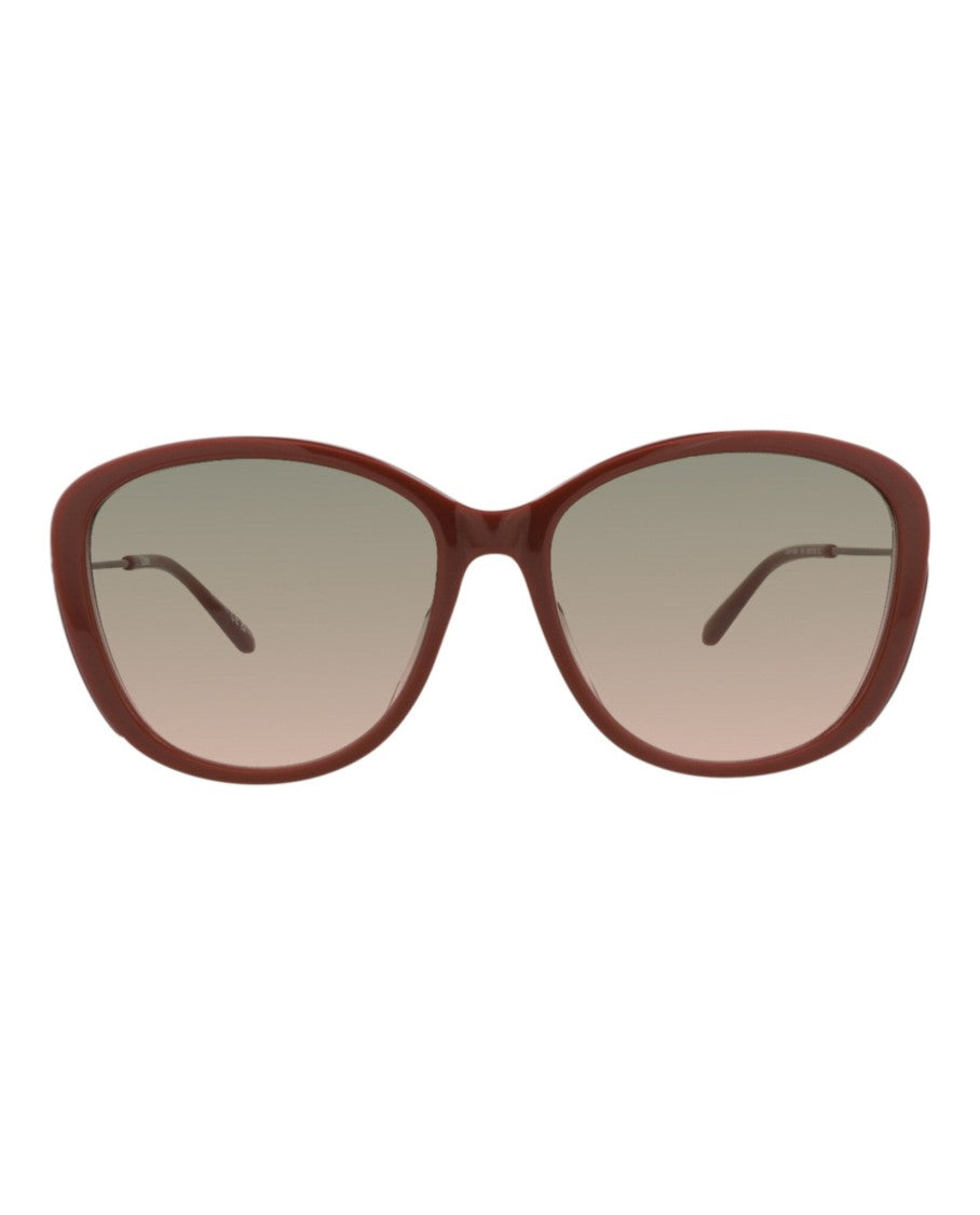 Chloé Round-Frame Recycled Acetate Sunglasses