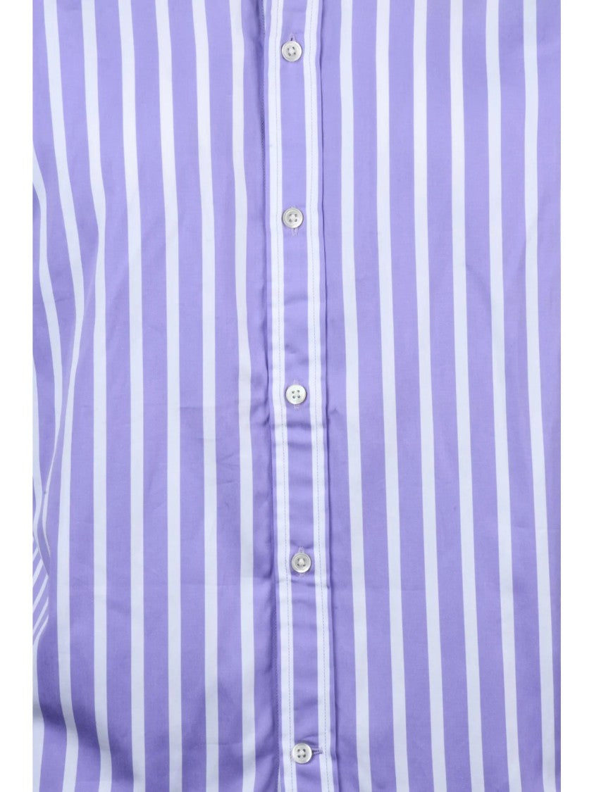 Polo Ralph Lauren Vertical Striped Long-Sleeved Shirt With Classic Collar