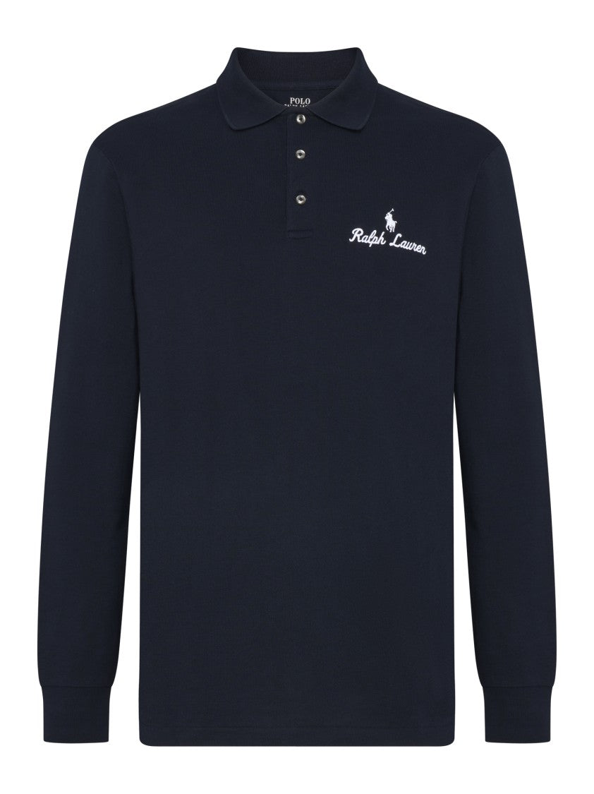 Polo Ralph Lauren Embroidered Cotton-Cashmere Polo