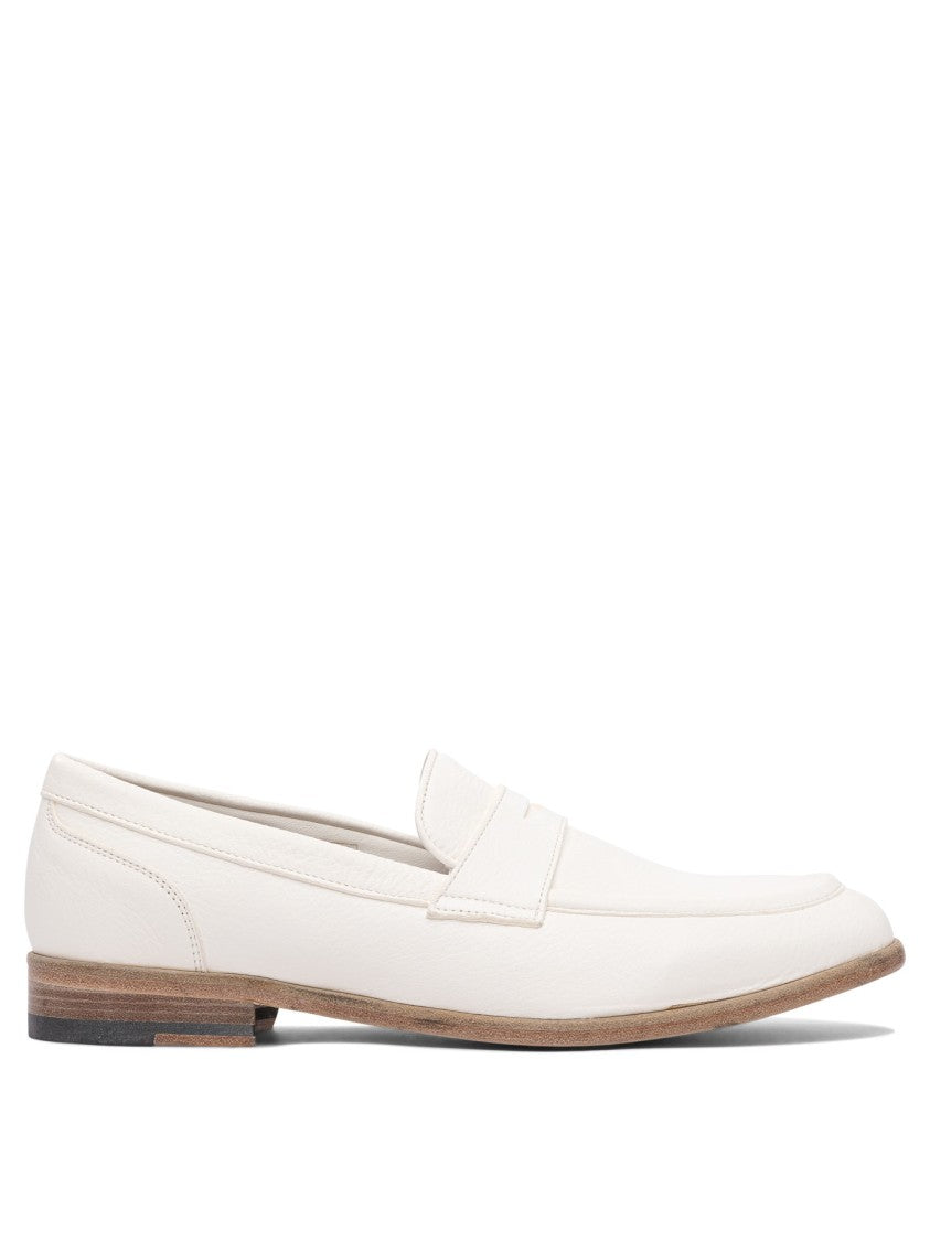 Sturlini Leather Loafers With Subtle Stitched Detail