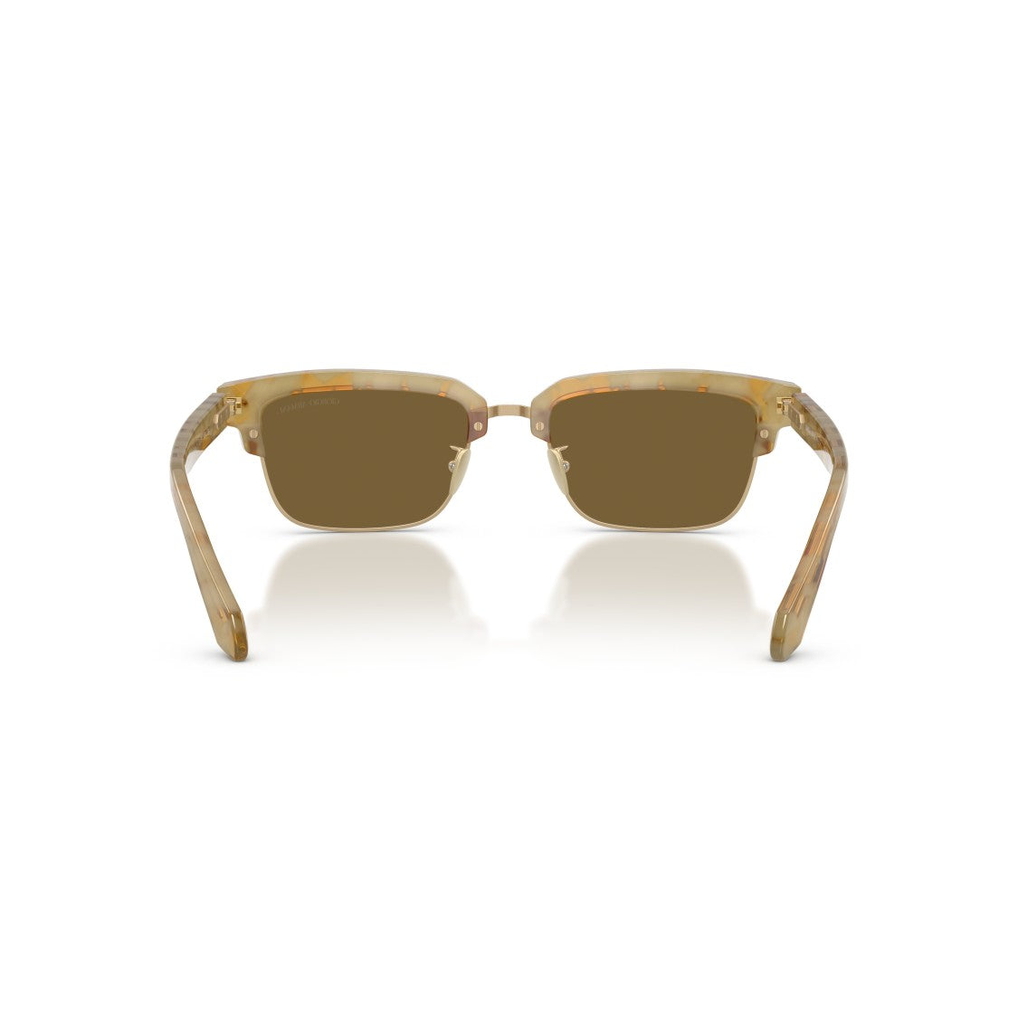 Giorgio Armani 0Ar8243 Translucent Beige Acetate Sunglasses With Tortoiseshell Accents