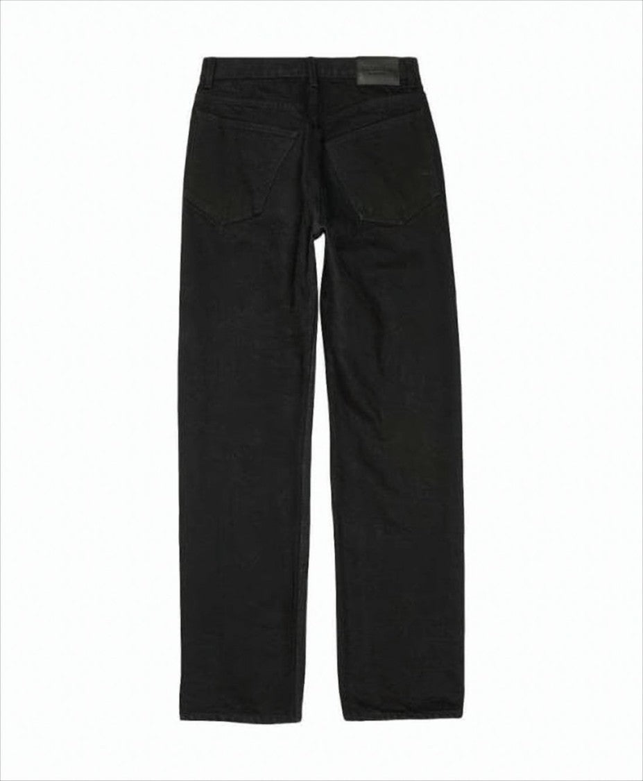 Balenciaga Straight-Leg Denim Pants With Classic Five-Pocket Design