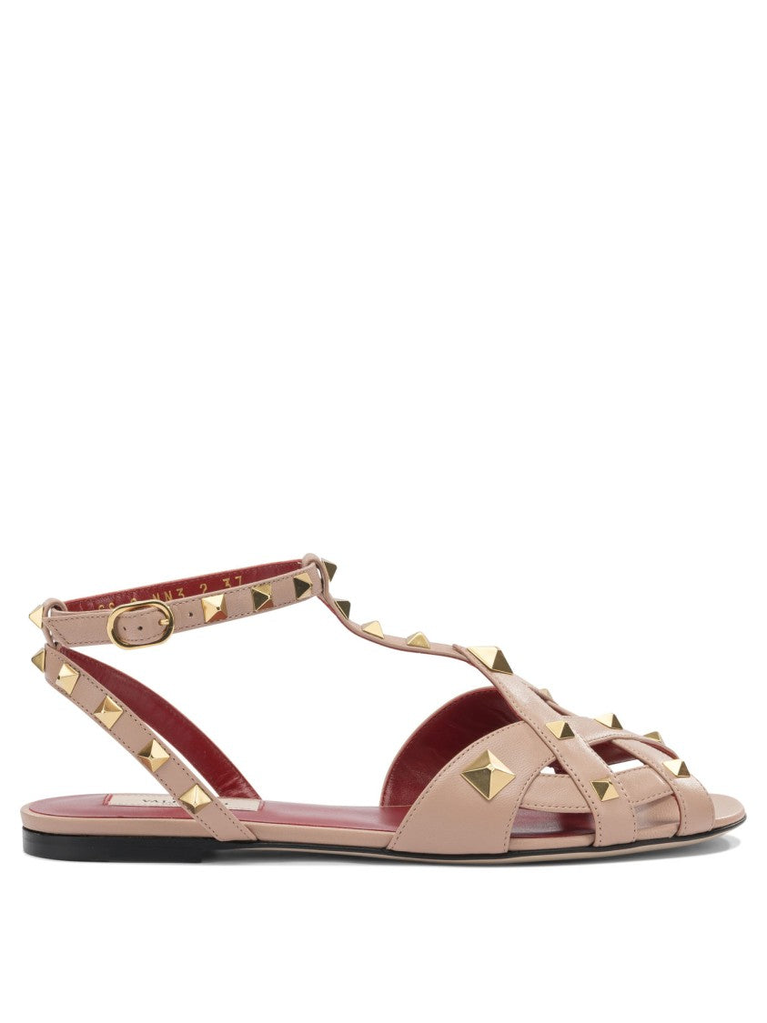Valentino Garavani Studdy Leather Sandals