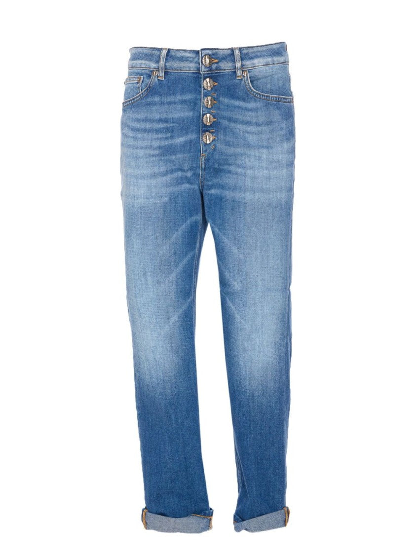 Dondup High-Rise Vintage-Style Denim Jeans