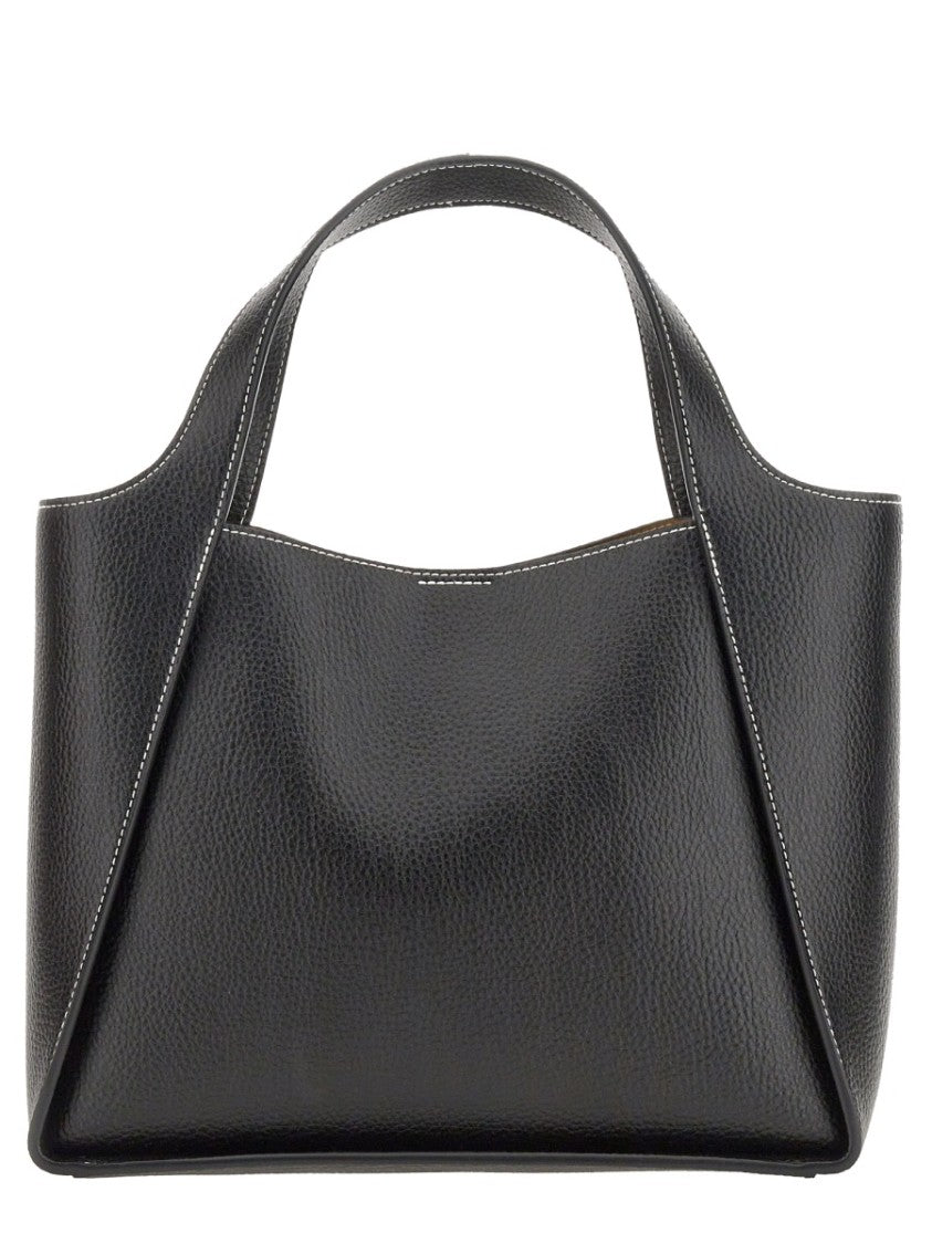 Stella Mccartney Structured Shoulder Bag With Double Handle