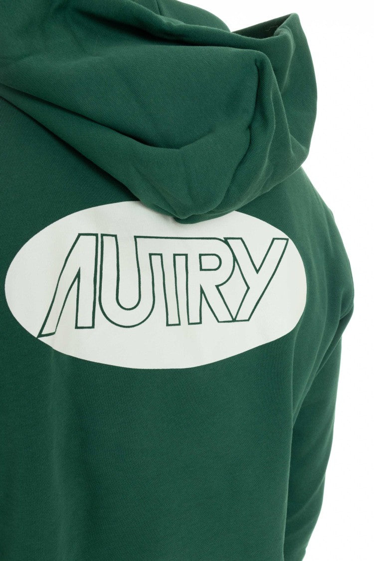 Autry Cotton Hoodie With Logo