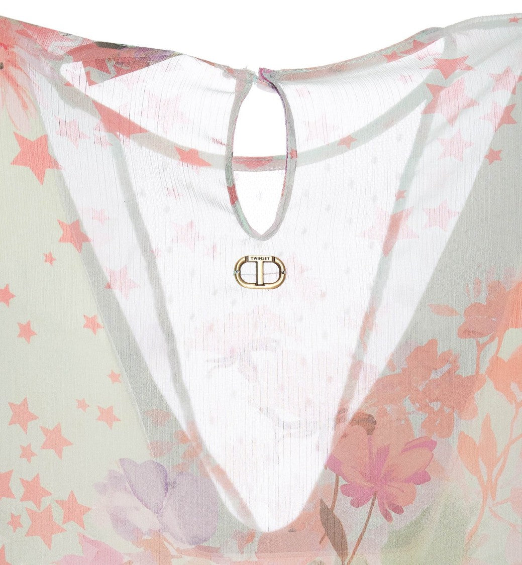 Twin-Set Long Creponne Dress