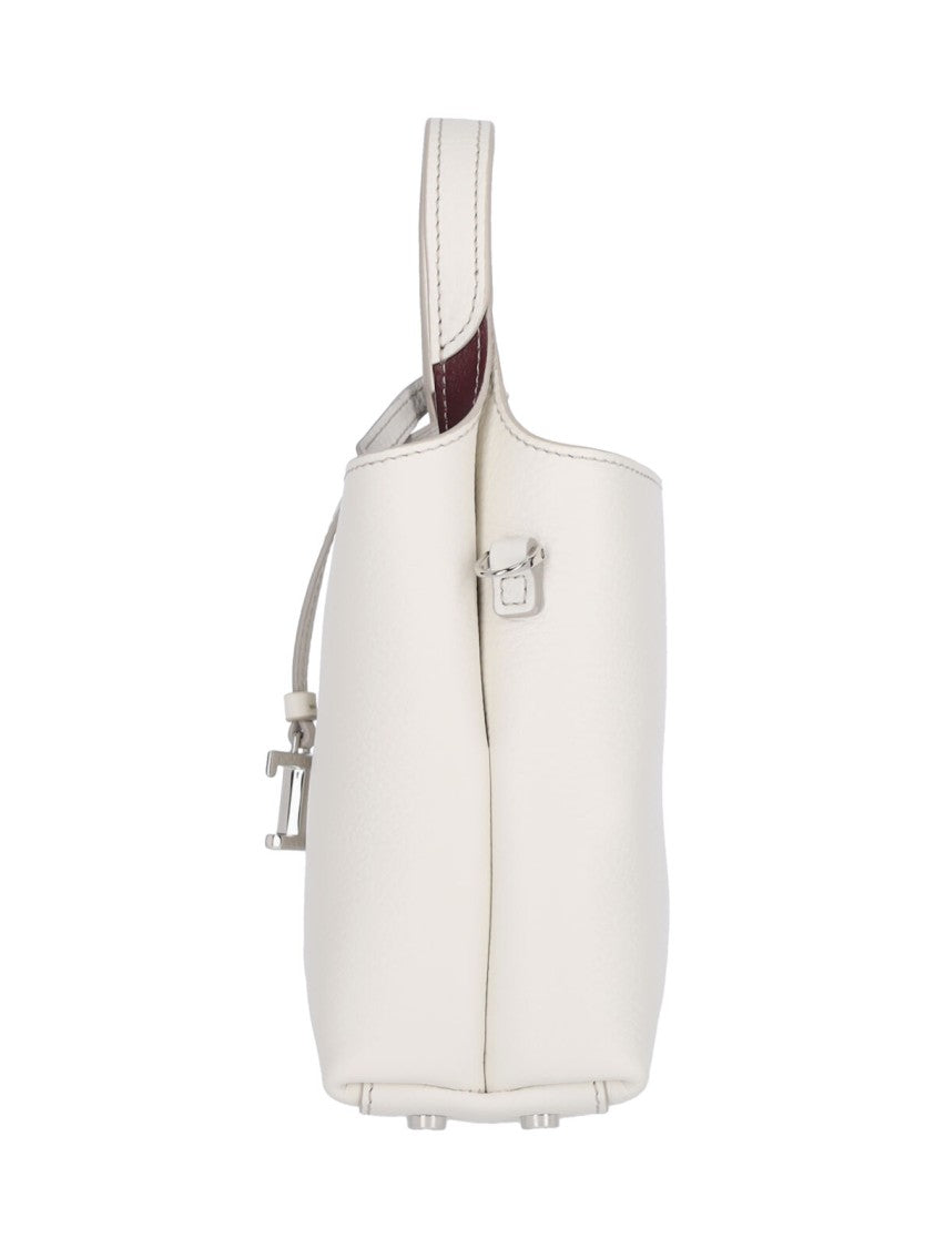 Tod's Micro Logo Bag - White
