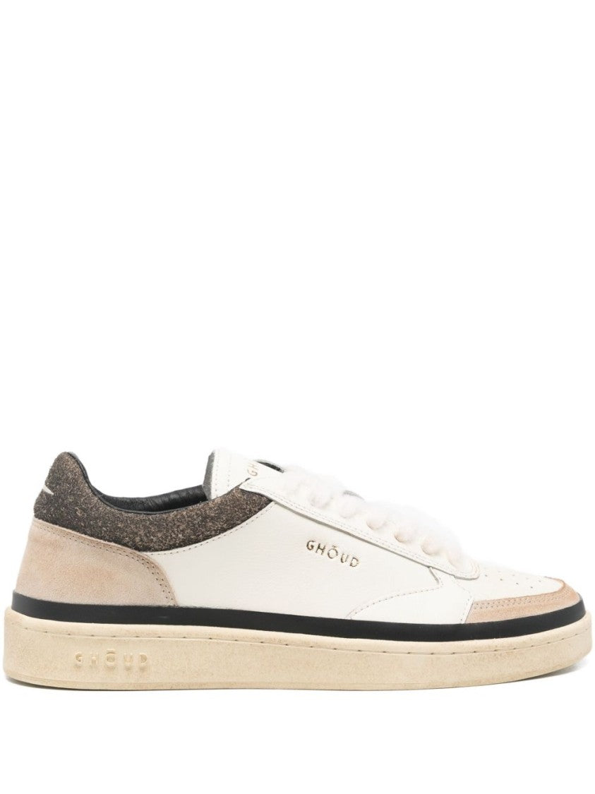 Ghoud Low-Top Sneakers With Perforated Detailing