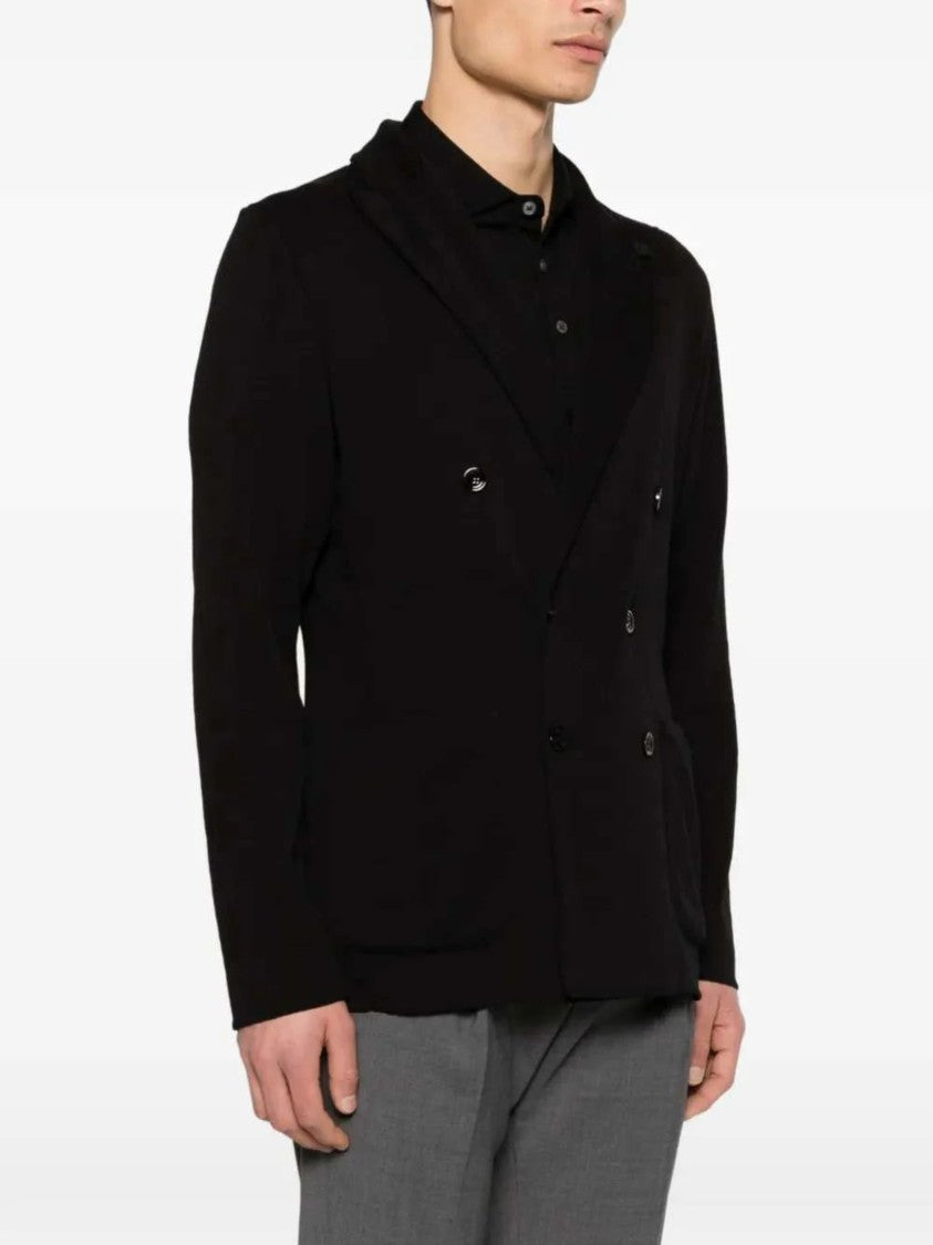 Lardini Double Breasted Tailored Classic Jacket