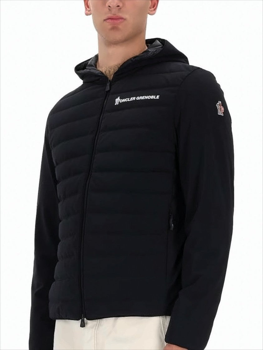 Moncler Matte Finish Padded Jacket With Hood