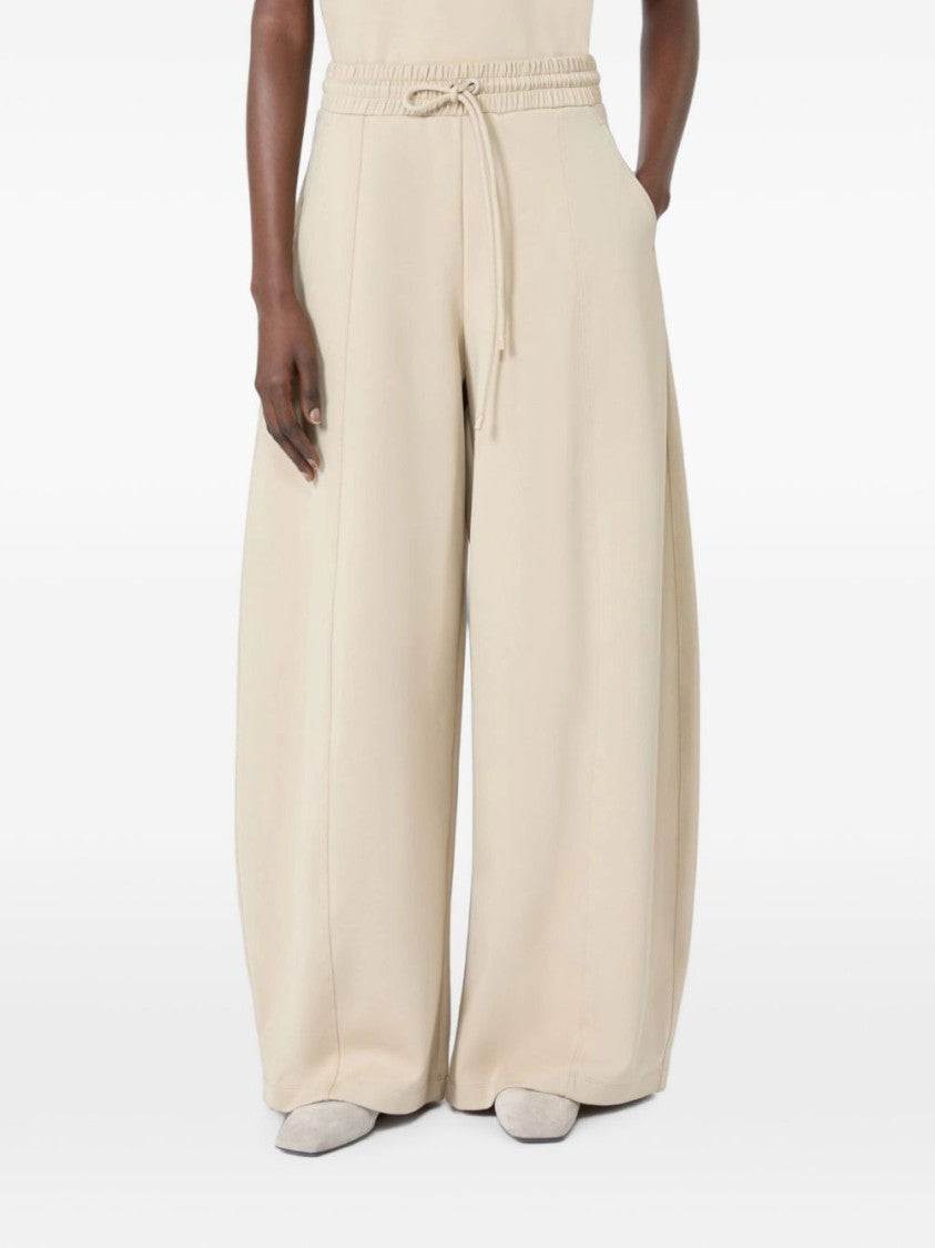 Max Mara High-Waisted Drawstring Denim Wide-Leg Jeans