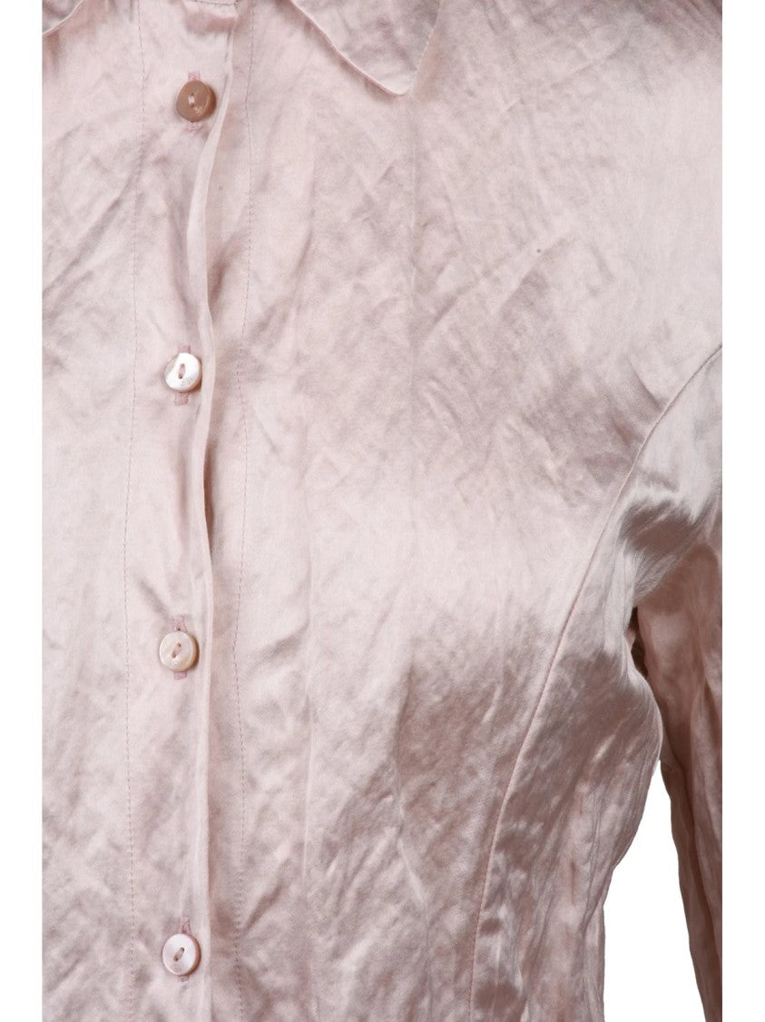 Blumarine Metallic Shirt - Pink