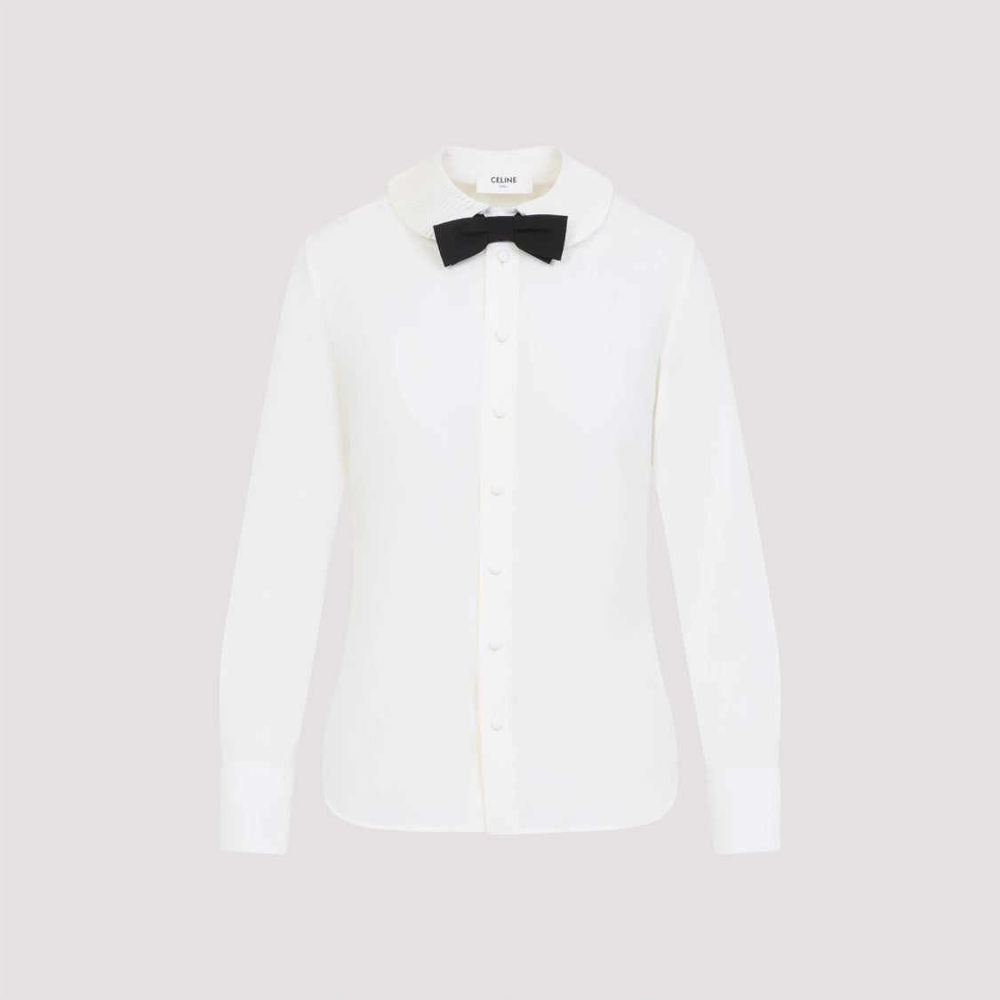 Celine Ivory White Acetate Shirt