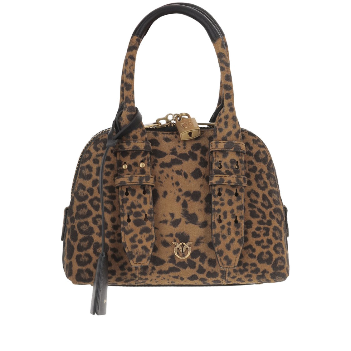 Pinko Mini Escape Suede Leather Handbag