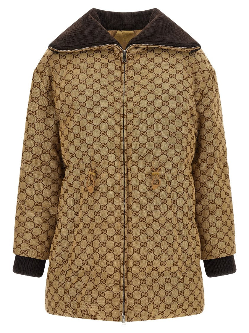 Gucci Gg Fabric Down Jacket