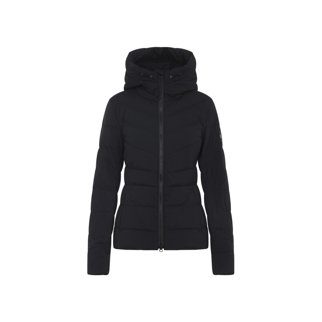 Canada Goose Fitted Quilted Down Jacket With High Collar