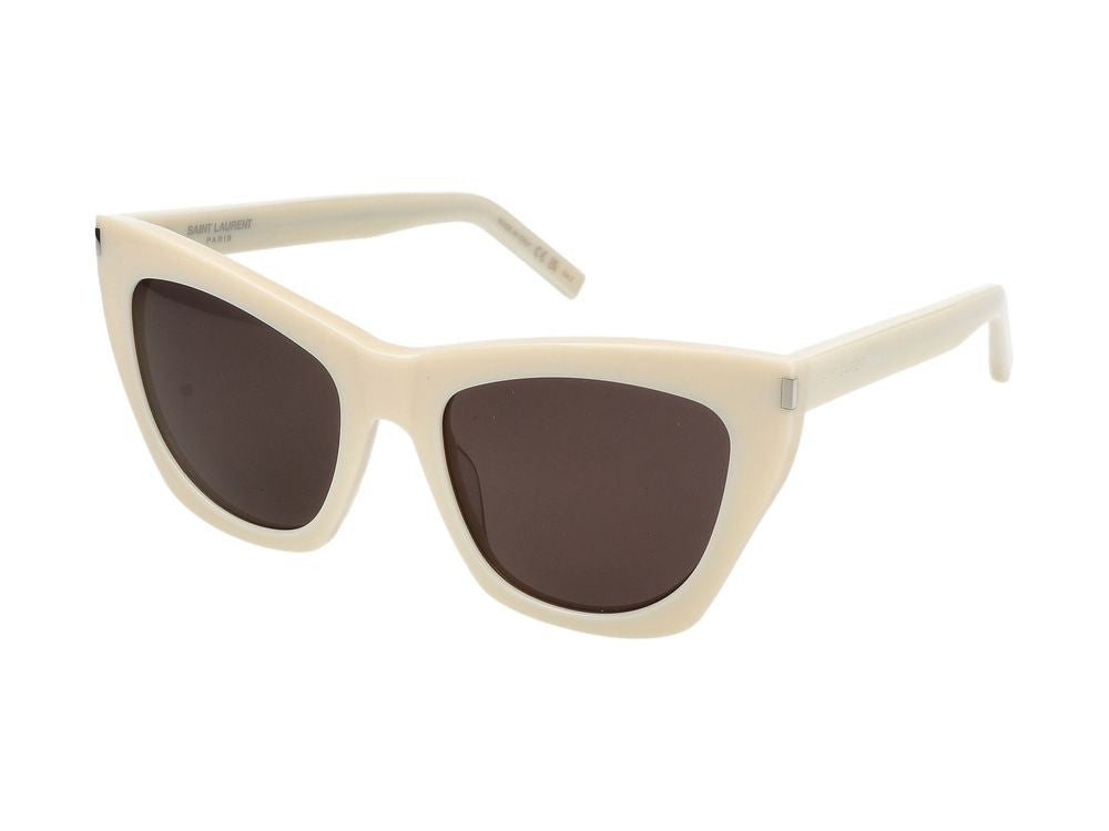 Saint Laurent Sunglasses Saint Laurent Sl 214 Kate 035 Ivory Ivory Black 55/20/145
